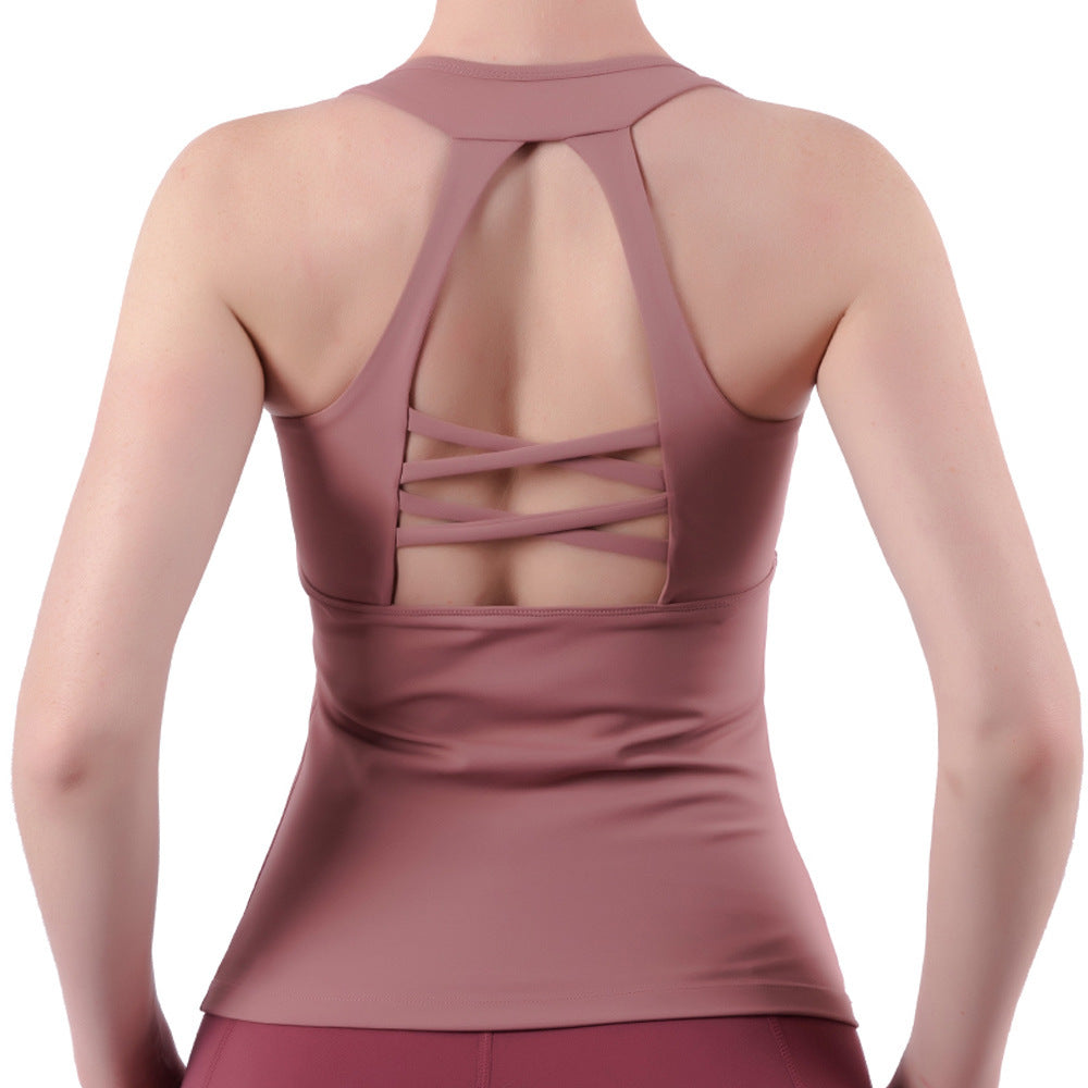 Shockproof Running Tank Top Sleeveless Women