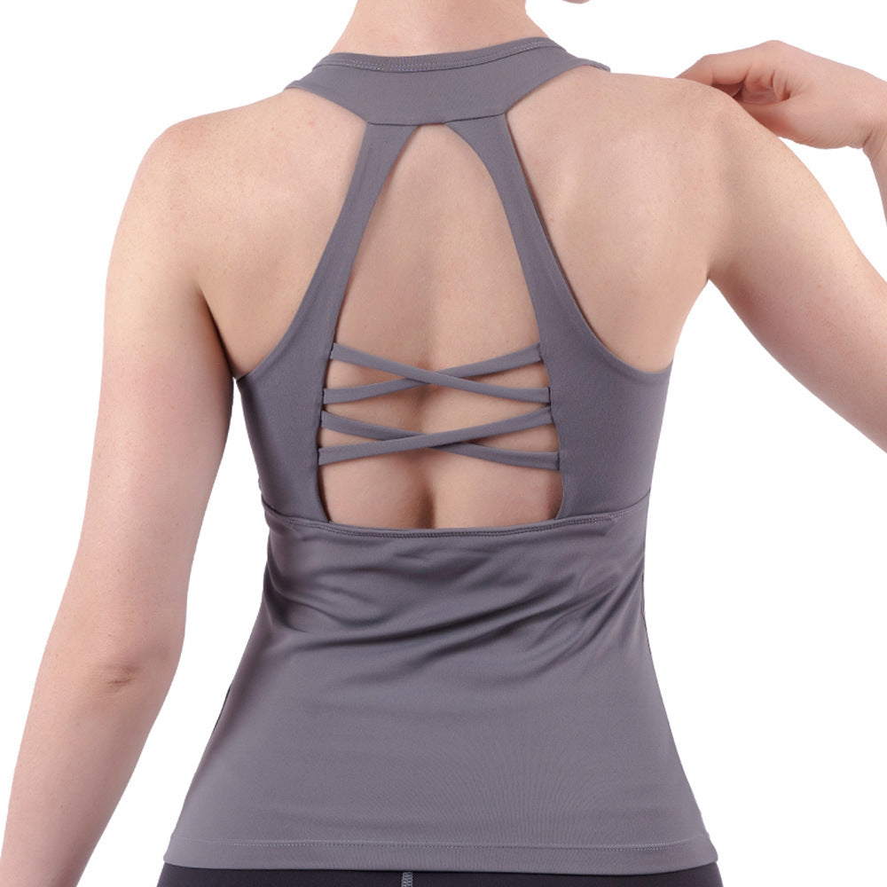 Shockproof Running Tank Top Sleeveless Women