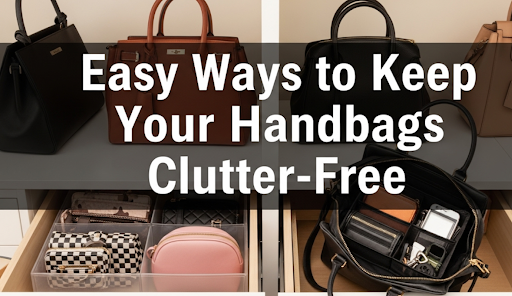 Simple Techniques to Stay Organized and Prevent Messy Handbags