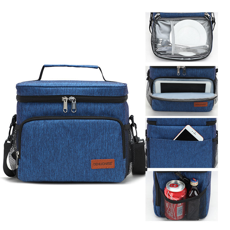 Insulated Lunch Bag Large Capacity Portable Outdoor Office Worker