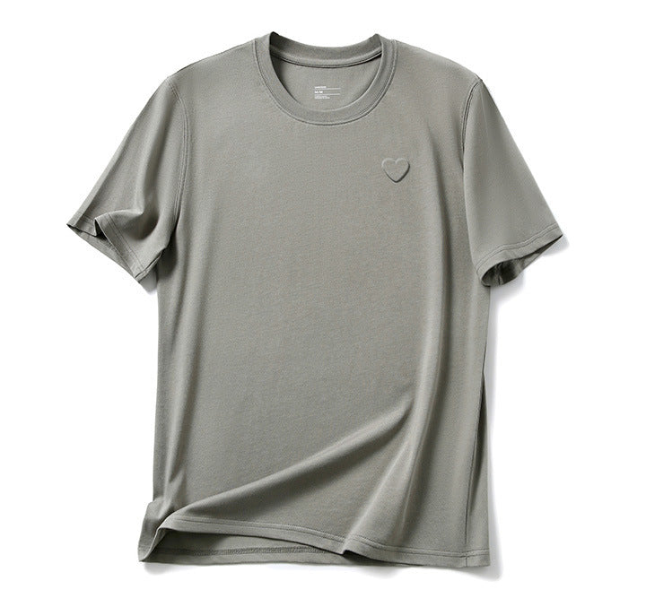Love Embossed T-shirt For Men