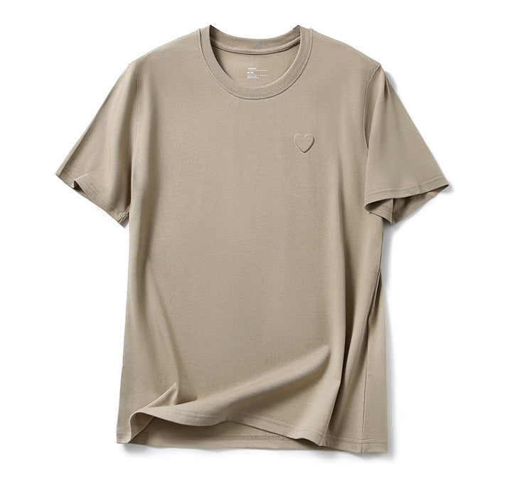 Love Embossed T-shirt For Men