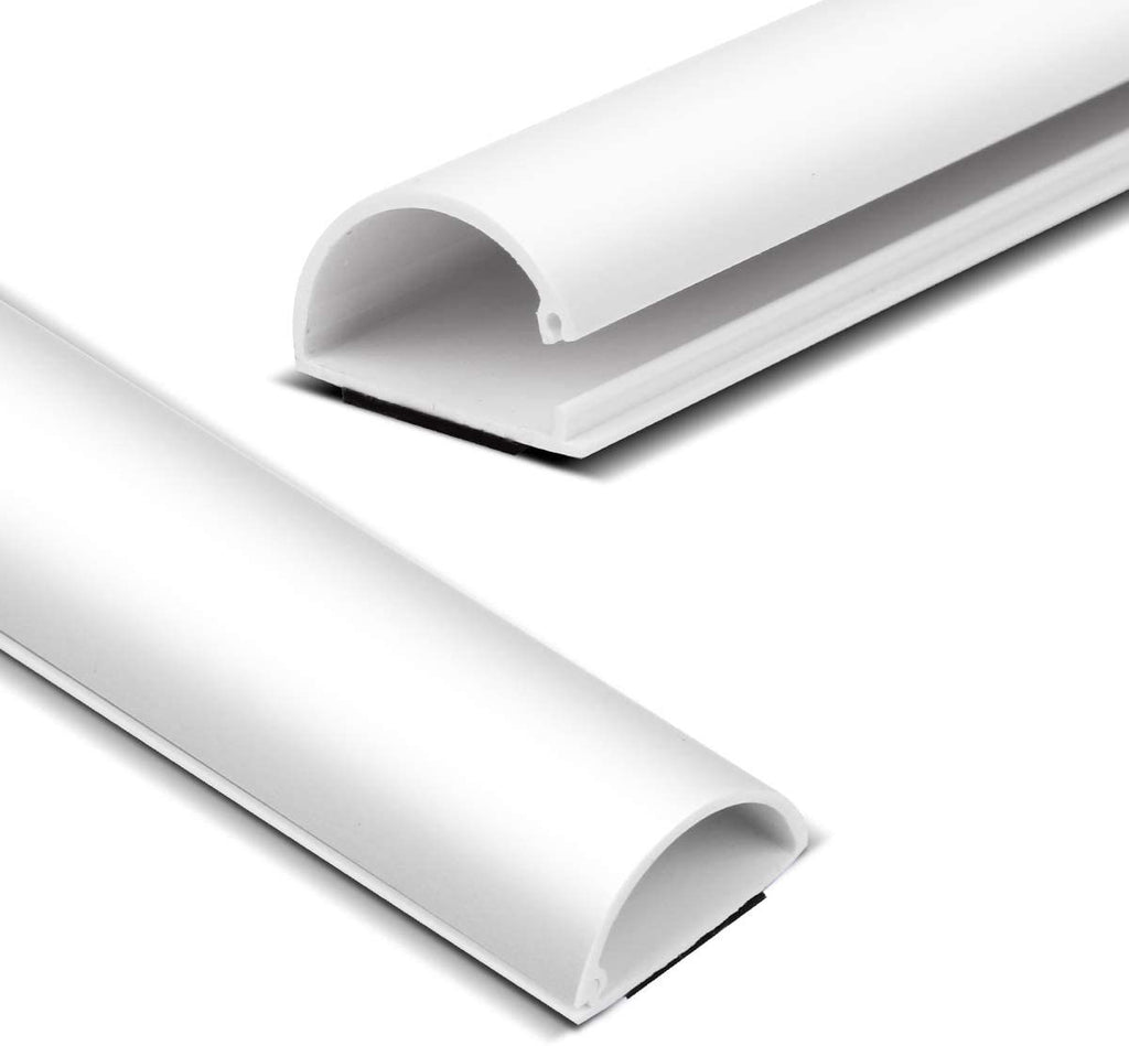 D Channel Cable Raceway,On-Wall Cable Concealer Cord Cover W