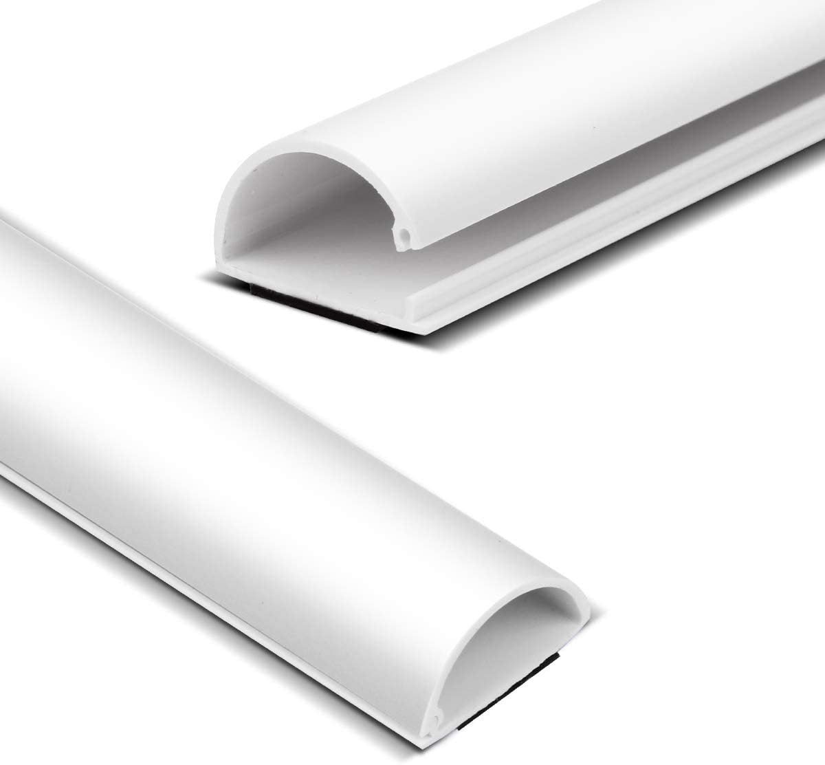 D Channel Cable Raceway,On-Wall Cable Concealer Cord Cover W