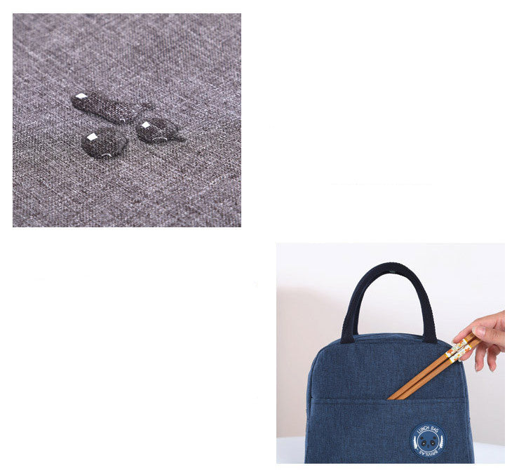 Students Bring Meal Lunch Bag Portable Picnic Bag