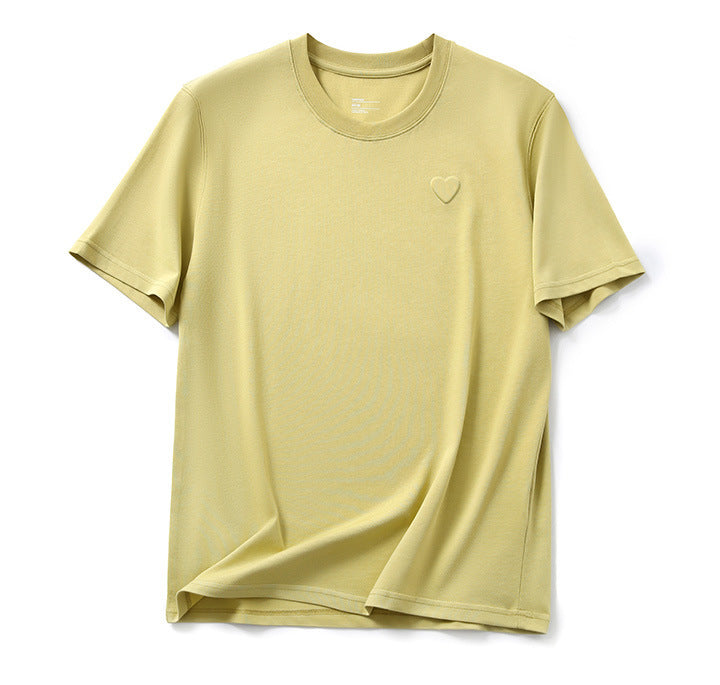 Love Embossed T-shirt For Men