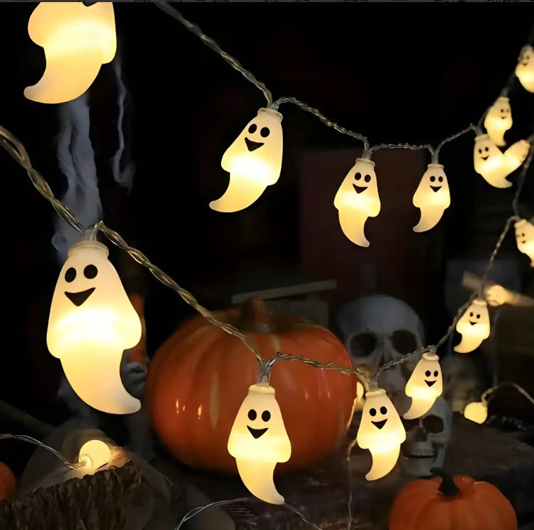 Halloween PVC Soft Light Chain – Pumpkin Ghost Bat