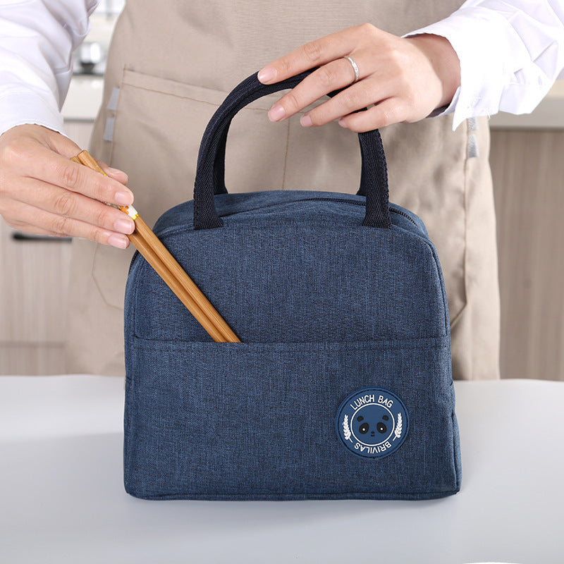 Students Bring Meal Lunch Bag Portable Picnic Bag