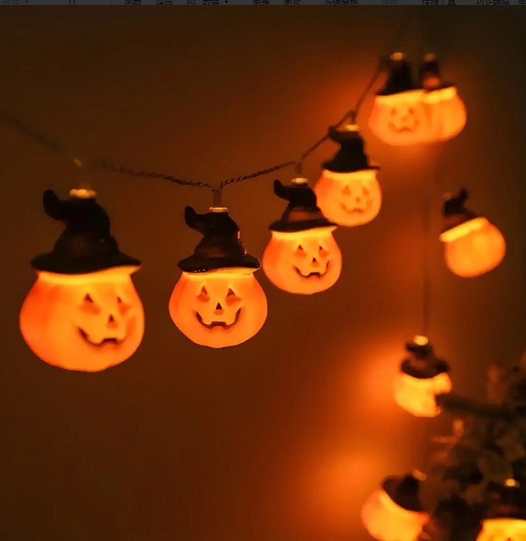 Halloween PVC Soft Light Chain – Pumpkin Ghost Bat