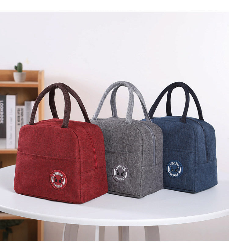 Students Bring Meal Lunch Bag Portable Picnic Bag