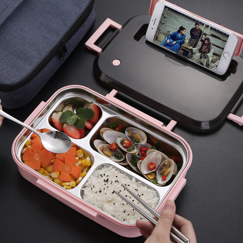 304 Stainless Steel Square Lunch Box
