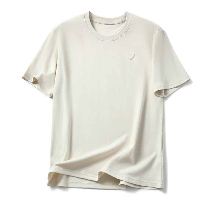 Love Embossed T-shirt For Men