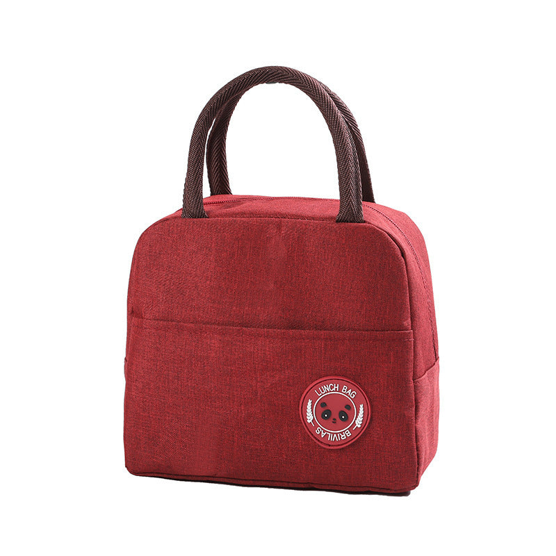 Students Bring Meal Lunch Bag Portable Picnic Bag