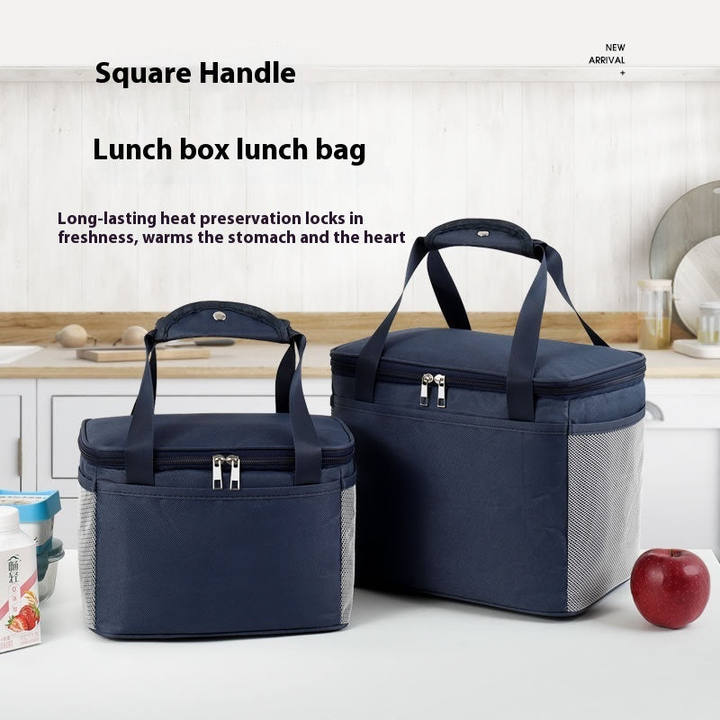 Thermal Bag Student Lunch-box Bag Waterproof Portable Lunch Bag