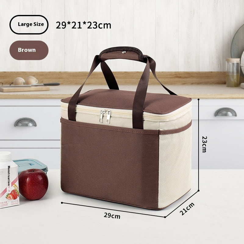 Thermal Bag Student Lunch-box Bag Waterproof Portable Lunch Bag