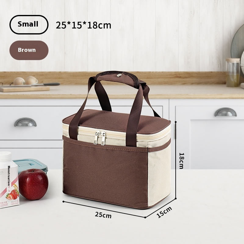 Thermal Bag Student Lunch-box Bag Waterproof Portable Lunch Bag