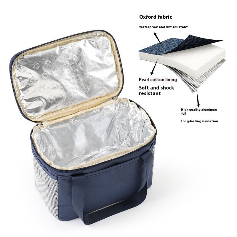 Thermal Bag Student Lunch-box Bag Waterproof Portable Lunch Bag