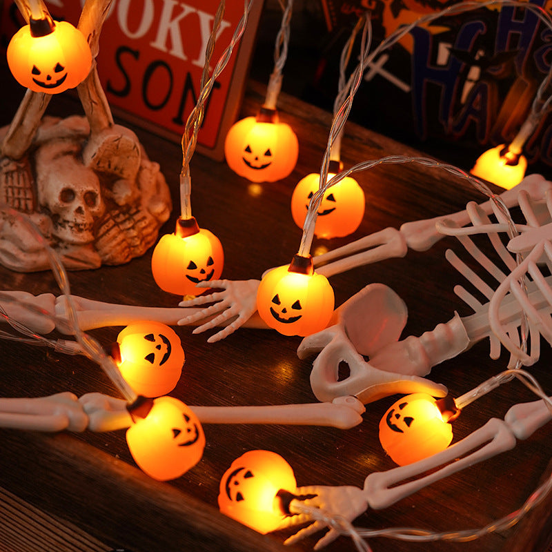 Halloween PVC Soft Light Chain – Pumpkin Ghost Bat