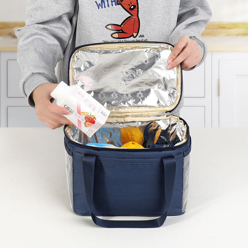 Thermal Bag Student Lunch-box Bag Waterproof Portable Lunch Bag